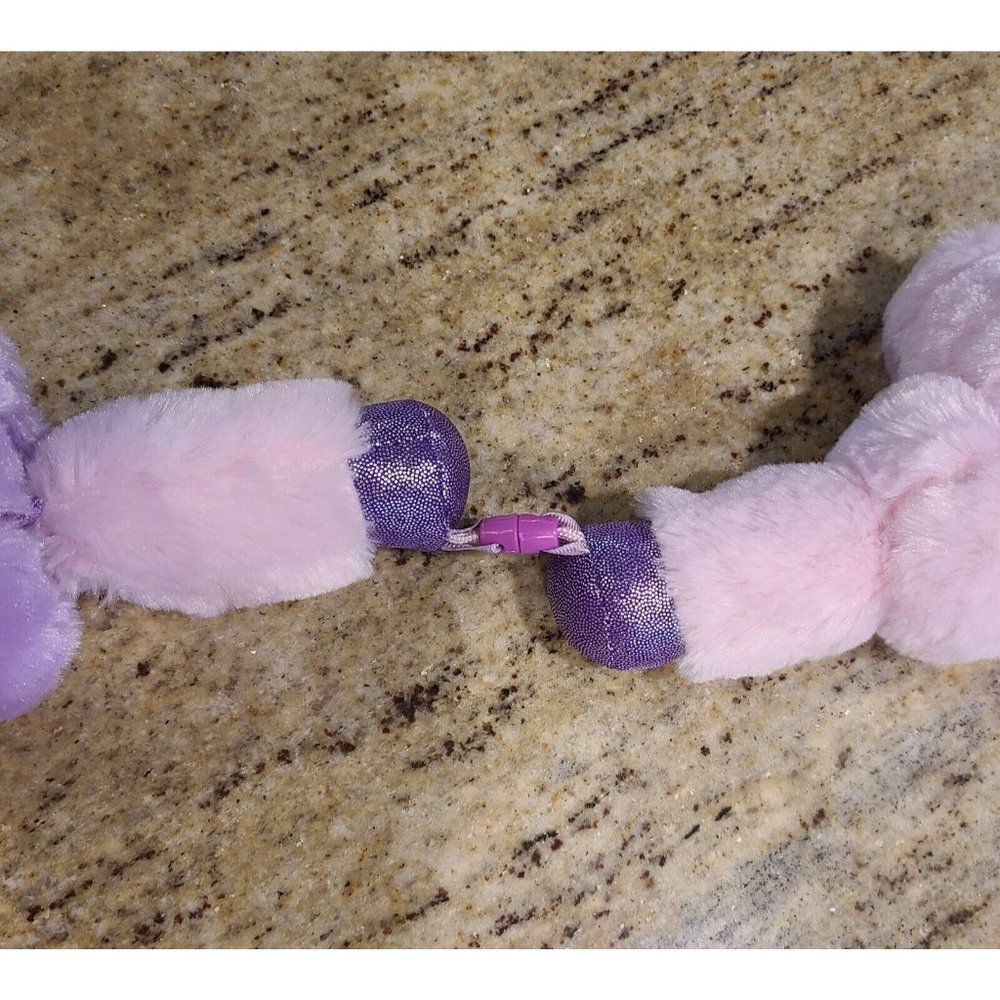 Twisty Petz SNOWPUFF UNICORN TRANSFORMING Plush Pet SpinMaster Pink Purple - Picture 3 of 7